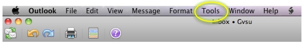 auto respond outlook for mac